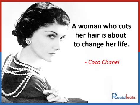 coco chanel sayings about hair|coco chanel haircut quotes.